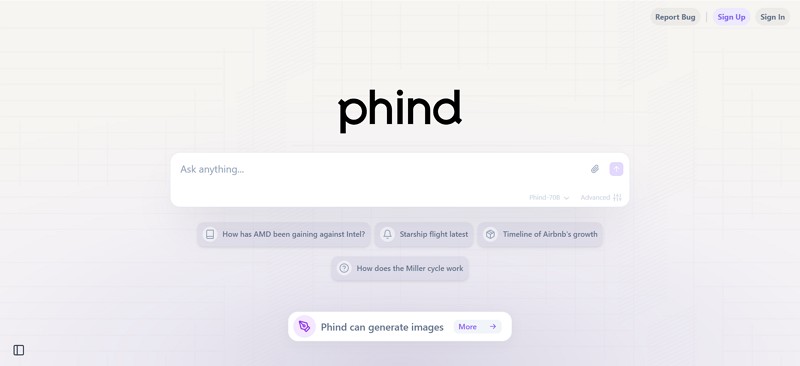 ai powered code assistant - phind