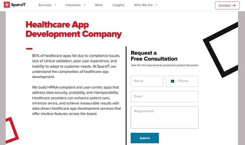 healthcare it companies - sparxit
