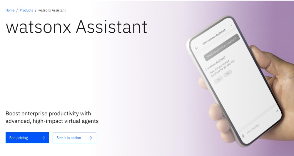 watsonx ai assistant