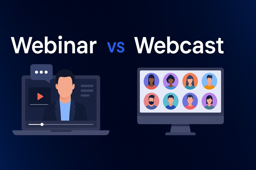 webinar vs webcast