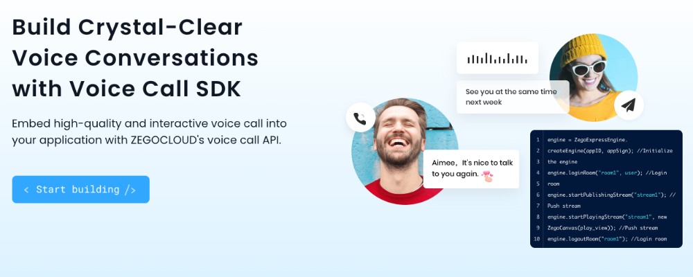 zegocloud voice call sdk