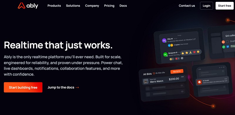 cometchat alternatives - ably