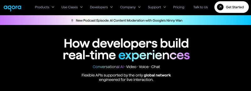 website like cometchat - agora