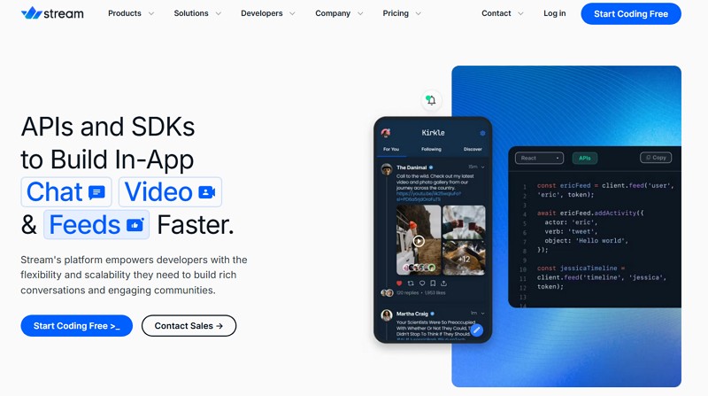 daily.co alternatives - getstream