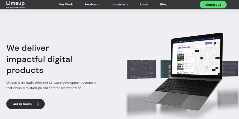 saas application development services - limeup