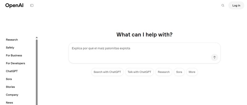 big saas company - openai