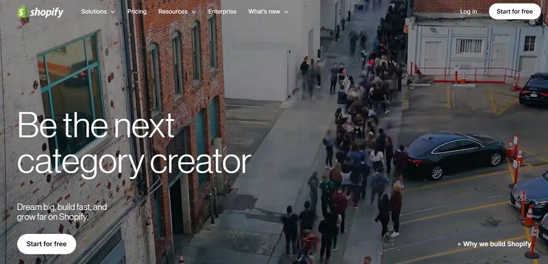 saas platform - shopify