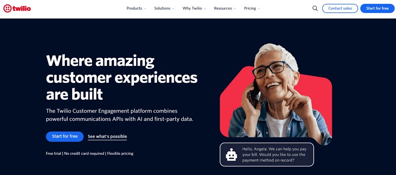 daily competitor - twilio