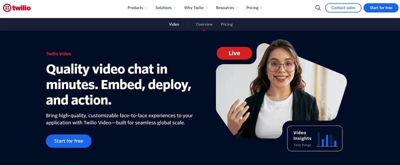 twilio video api