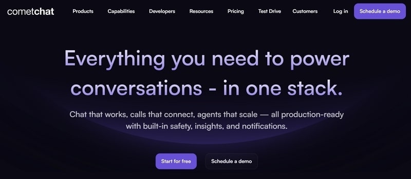 videosdk competitors - cometchat