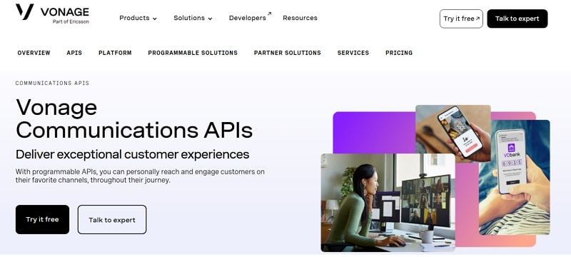 site like dyte - vonage