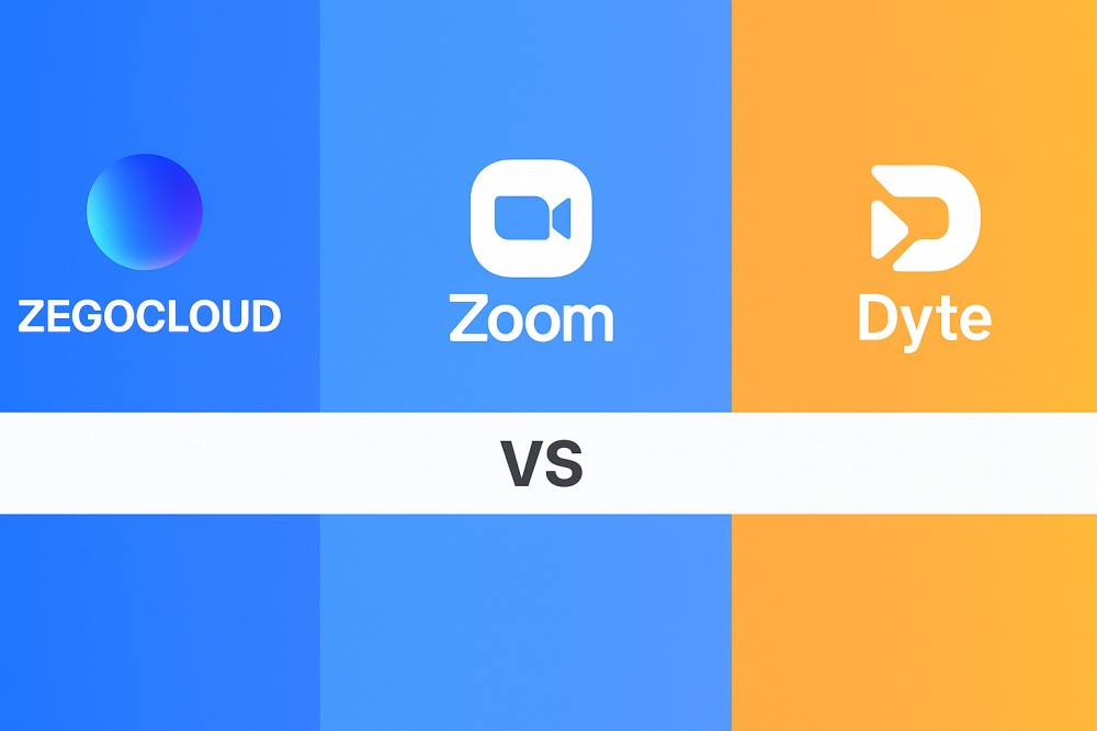 ZEGOCLOUD vs Zoom vs Dyte: In-Depth Comparison