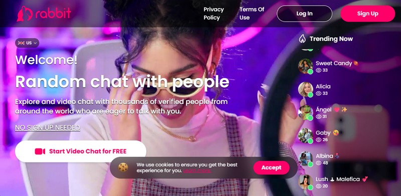 rabbit video chat app
