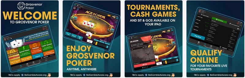 free poker apps - grosvenor poker