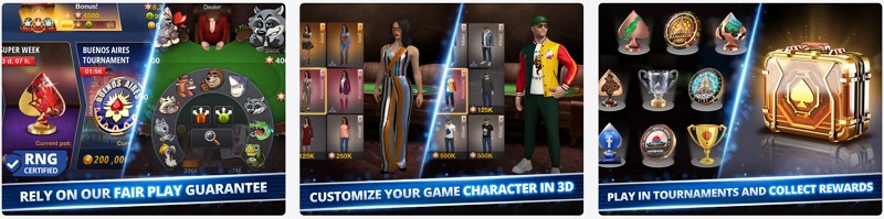 global poker app - poker royale