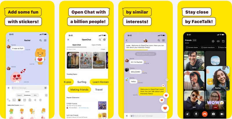 line competitor - kakaotalk