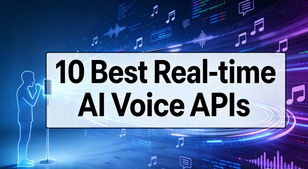 10 Best Real-time AI Voice APIs for Developers