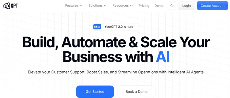 alternatives to chatbase - yourgpt