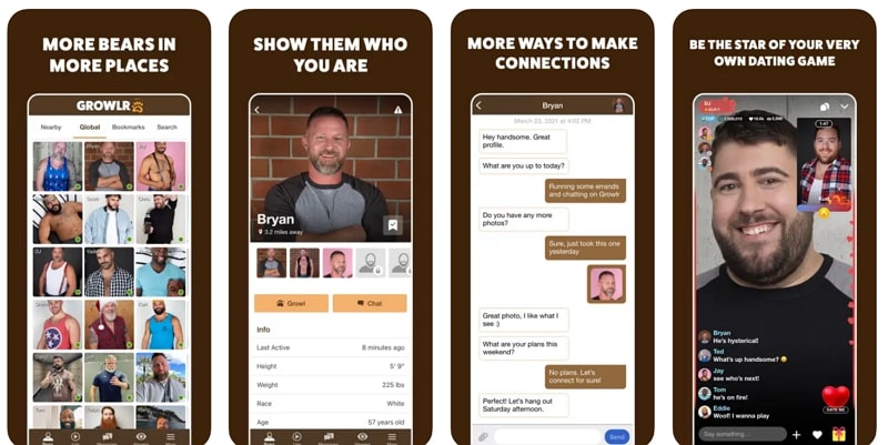 gay dating website - growlr