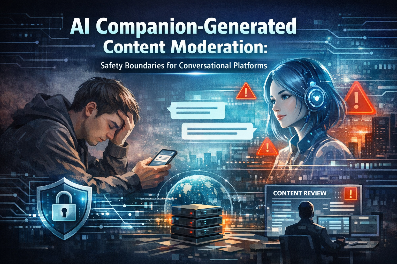 How AI Companion-Generated Content Moderation Creates Secure AI Interactions