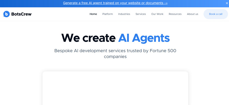 ai development company - botscrew