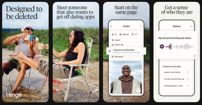 alternatives to grindr - hinge