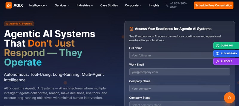 ai agent development solutions - agix