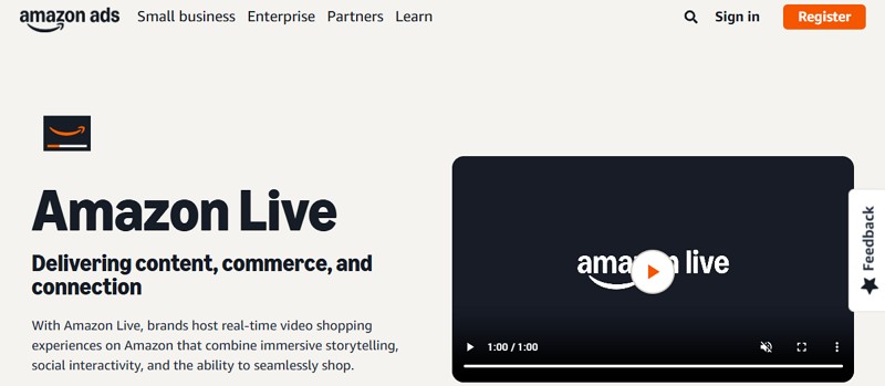 live sale - amazon live