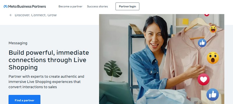 live streaming selling - facebook live shopping