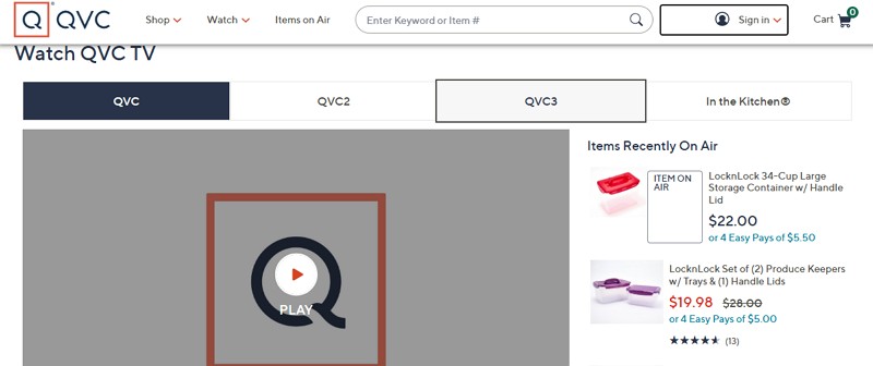 live selling platform - qvc