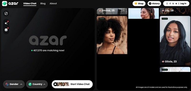 ometv alternative - azar