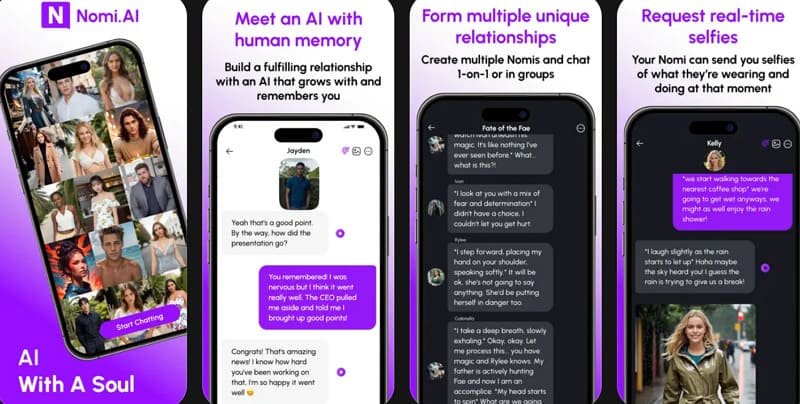 ai companion platform - nomi