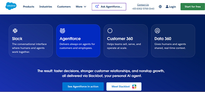 b2b saas companies - salesforce