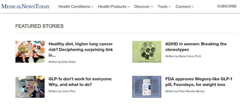 healthline.com alternatives - medicalnewstoday