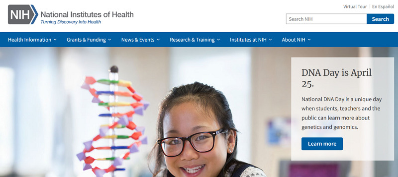 sites like healthline - nih
