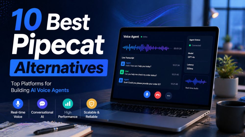 10 Best Pipecat Alternatives in 2026