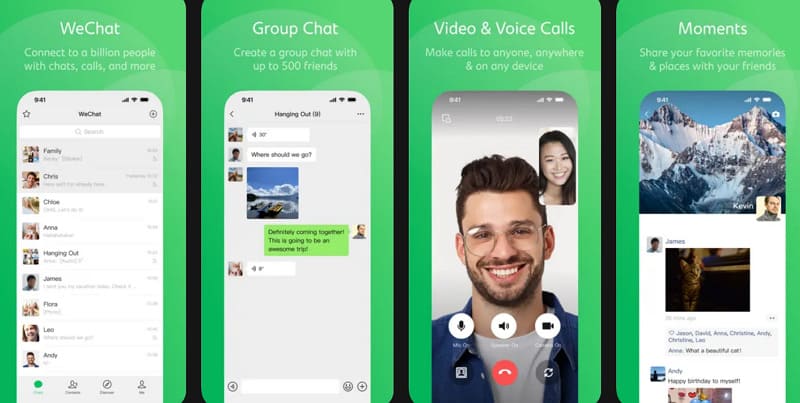 social message tool - wechat