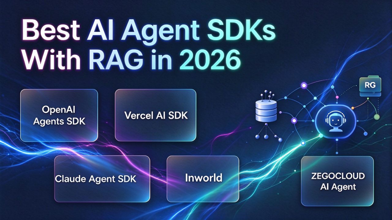 Best AI Agent SDKs With RAG in 2026: From Text Agents to Real-Time Voice